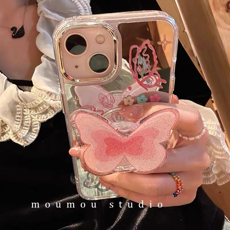 BUTTERFLY DREAM IPHONE CASE WITH HOLDER S0320