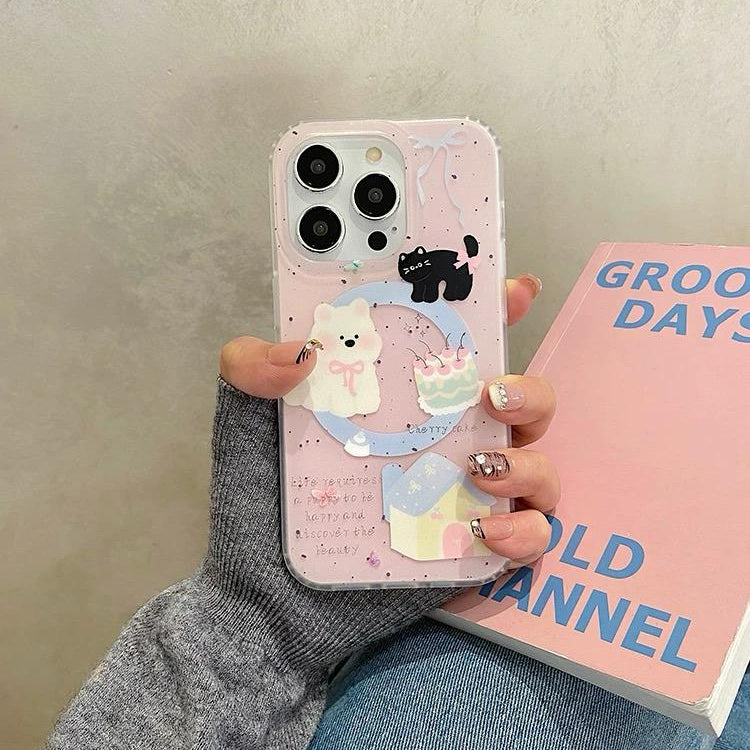 KAWAI PUPPY IPHONE CASE S0322