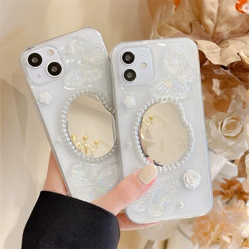 CRYSTALL BLOOM MIRROR IPHONE CASE S0326