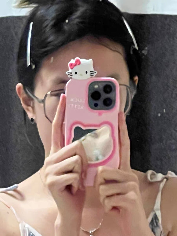 Review 1 photo for HELLO KITTY MIRROR IPHONE CASE S0318