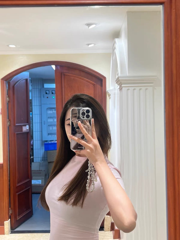 Review 1 photo for MIRROR BOW LUXE CASE WITH CHARM S0308