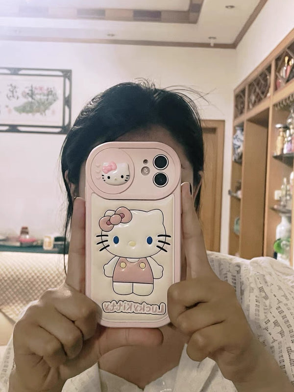 Review 3 photo for HK pink white iPhone case S0301