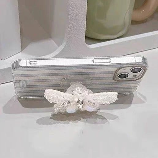 Review 2 photo for PEARL GRACE IPHONE CASE WITH HOLDER S0319