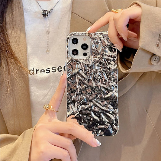 Chrome elegant iPhone case