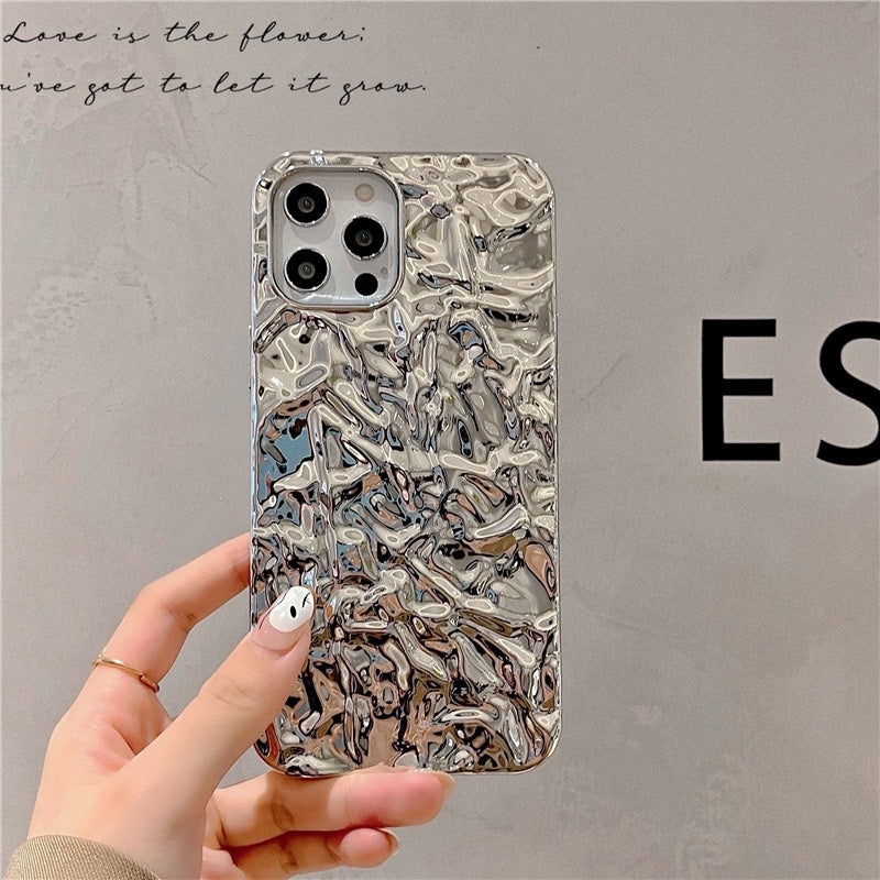 Chrome elegant iPhone case