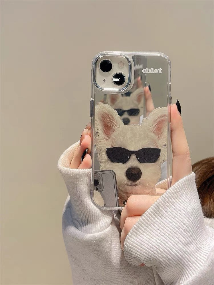 SUNGLASS SWAGGER POOCH iPhone case