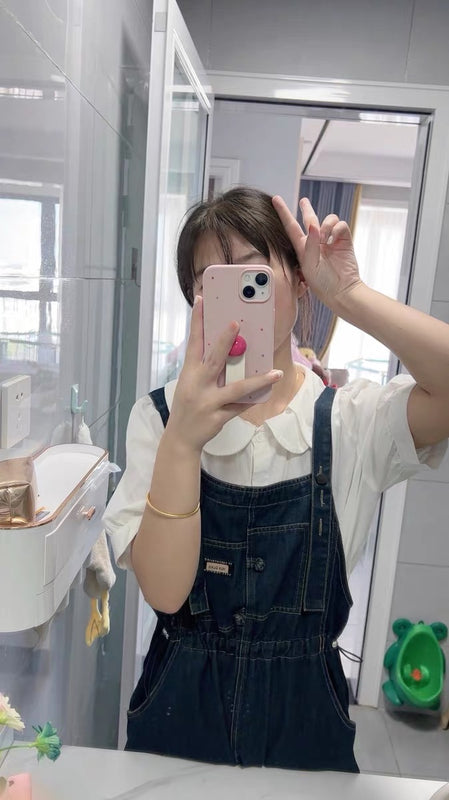 Review 1 photo for PINK POLKA IPHONE CASE WITH HOLDER S0343