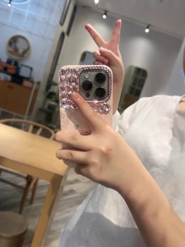 Review 1 photo for PINK DIAMONDS IPHONE CASE S0338