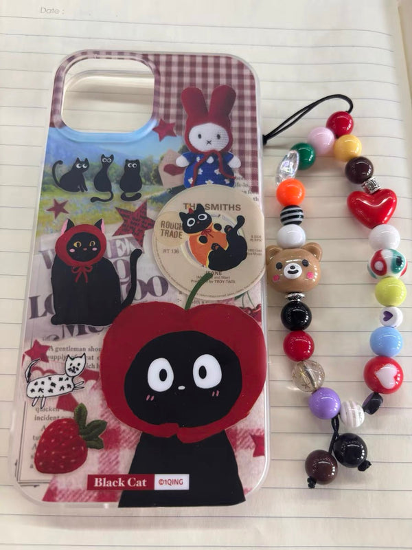 Review 3 photo for RETRO COLLAGE CHAOS  IPHONE COVERS WITH CHARM S0335
