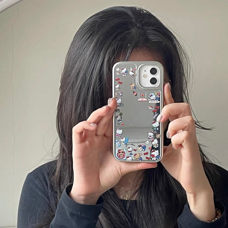 Review 3 photo for SILVER HELLO KITTY IPHONE CASE WITH CHARM S0333