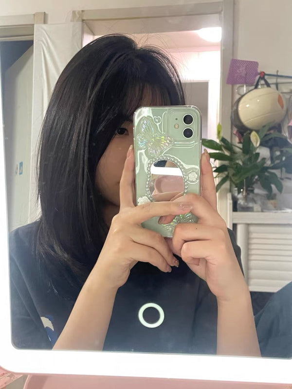 Review 2 photo for CRYSTALL BLOOM MIRROR IPHONE CASE S0326