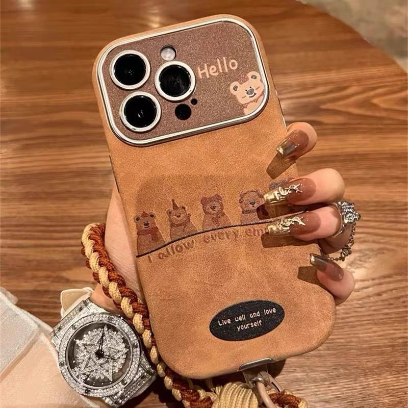 COZY BEAR CASE WITH CHARM S0307