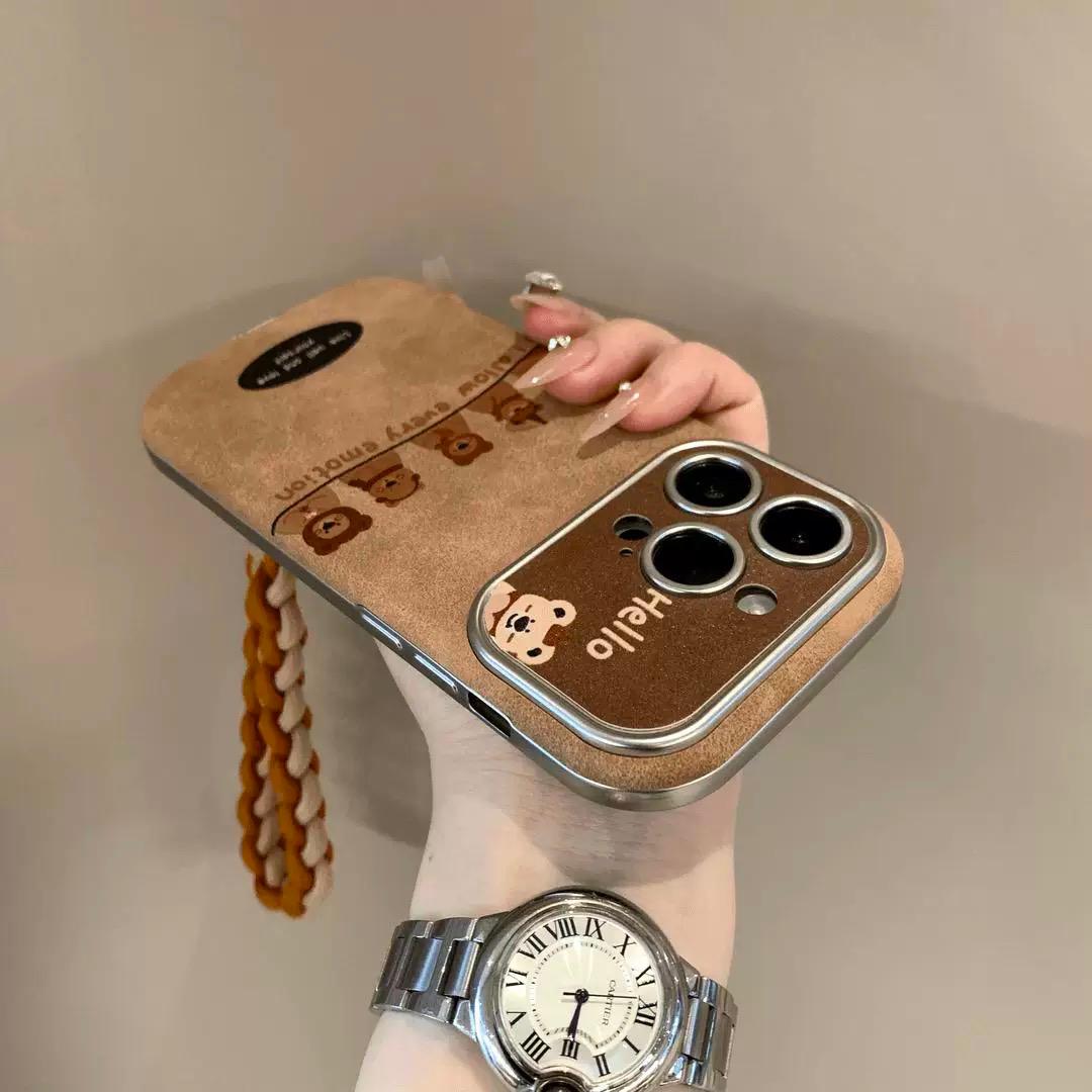 COZY BEAR CASE WITH CHARM S0307