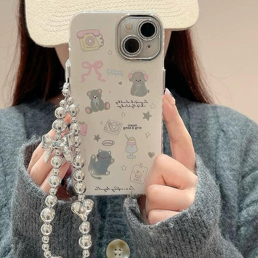 DREAMY DOODLE CASE WITH CHARM S0316