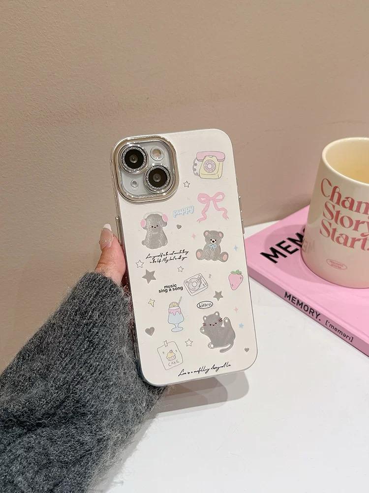 DREAMY DOODLE CASE WITH CHARM S0316