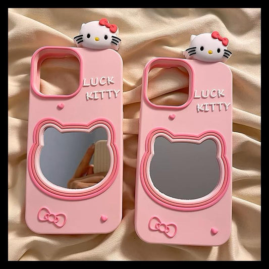 HELLO KITTY MIRROR IPHONE CASE S0318