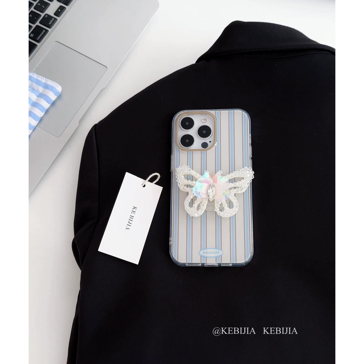PEARL GRACE IPHONE CASE WITH HOLDER S0319