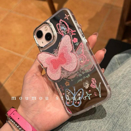 BUTTERFLY DREAM IPHONE CASE WITH HOLDER  S0320