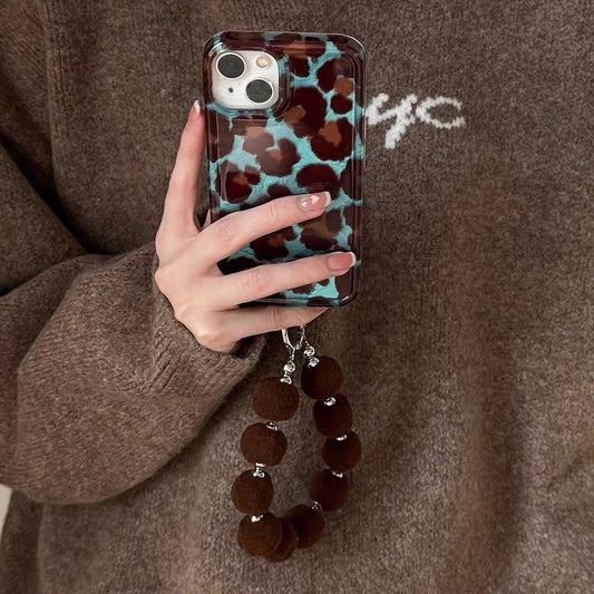 VELVET ROAR IPHONE CASE WITH CHARM S0324