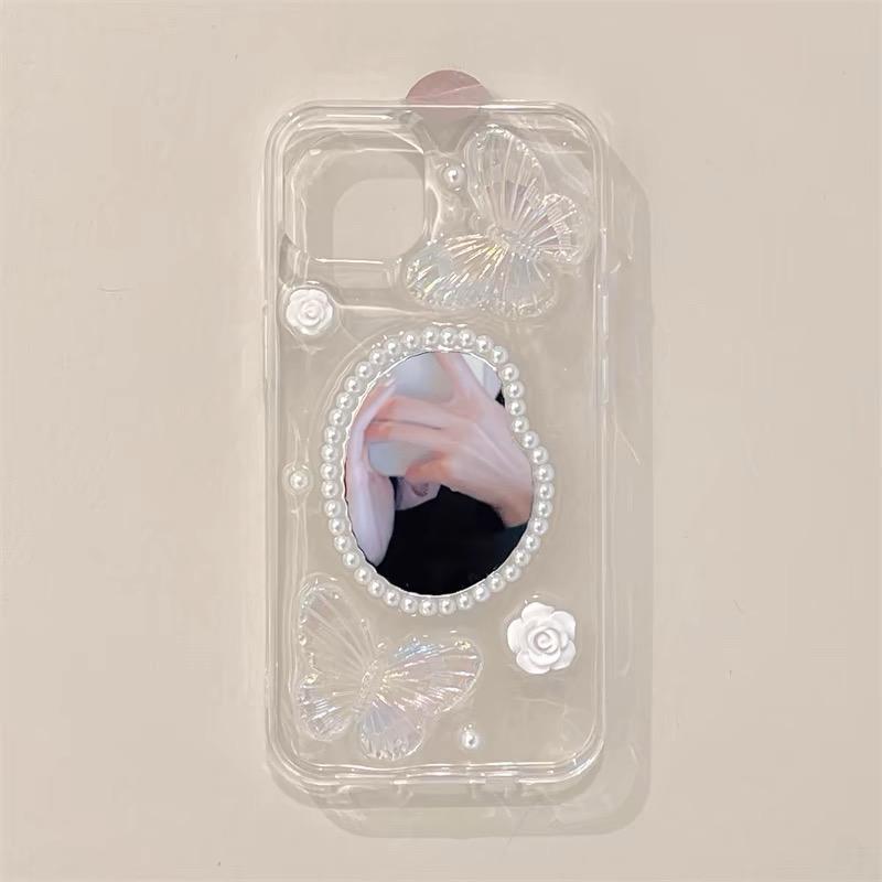 CRYSTALL BLOOM MIRROR IPHONE CASE S0326