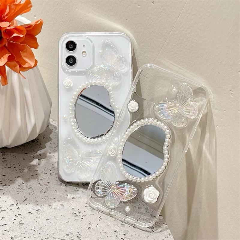 CRYSTALL BLOOM MIRROR IPHONE CASE S0326