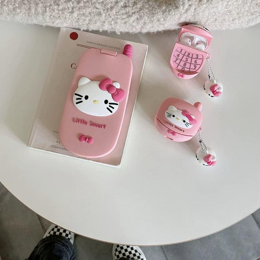 PINK HELLO KITTY FLIP IPHONE CASE S0331