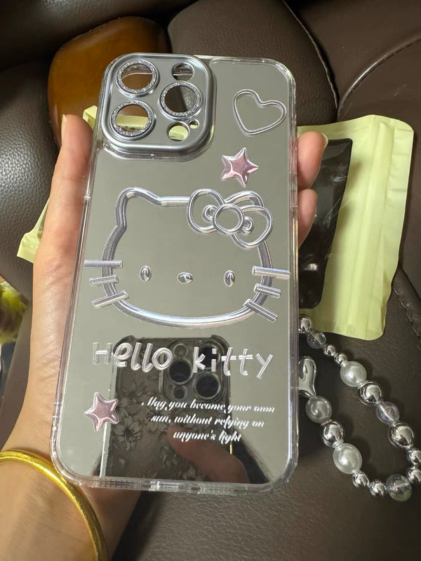 Review 2 photo for HELLO KITTY QUICKSILVER IPHONE CASE WITH CHARM S0344