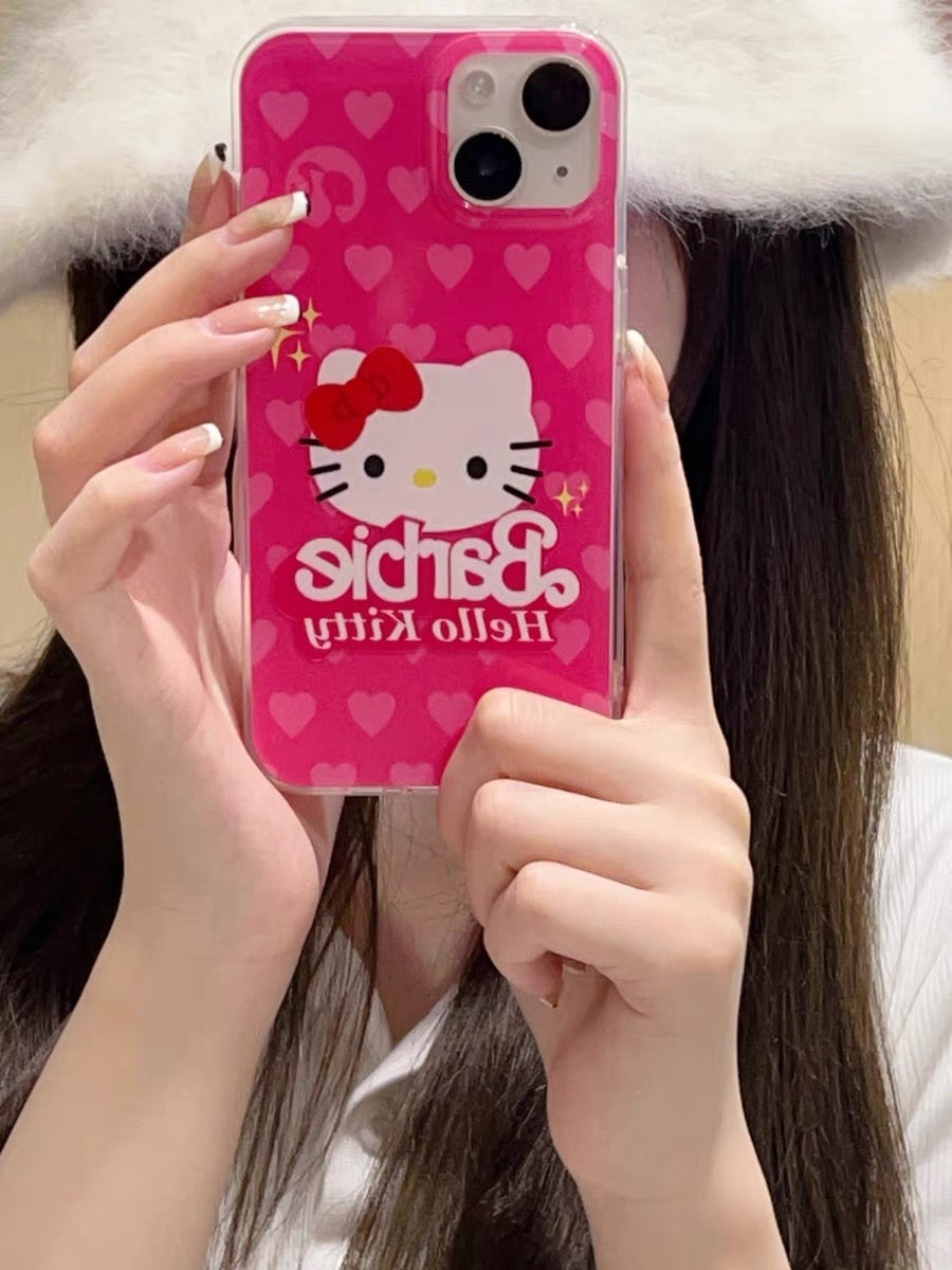 Barbie x HELLO KITTY iPhone case