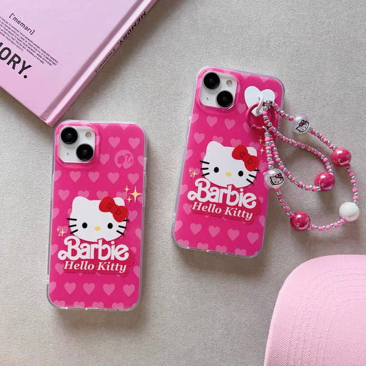 Barbie x HELLO KITTY iPhone case